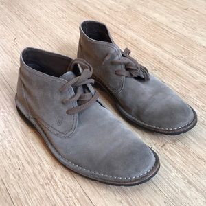 John Varvatos Brown Suede Chukka Boots (Size 10)